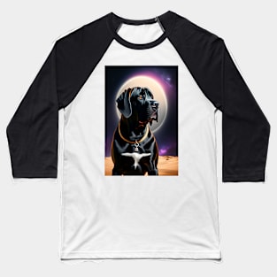 Cane Corso Moon Baseball T-Shirt